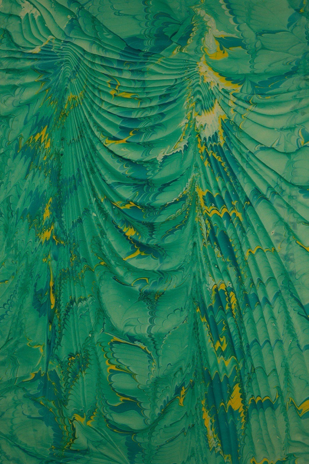 Jade Cascade - Ebru art 2024