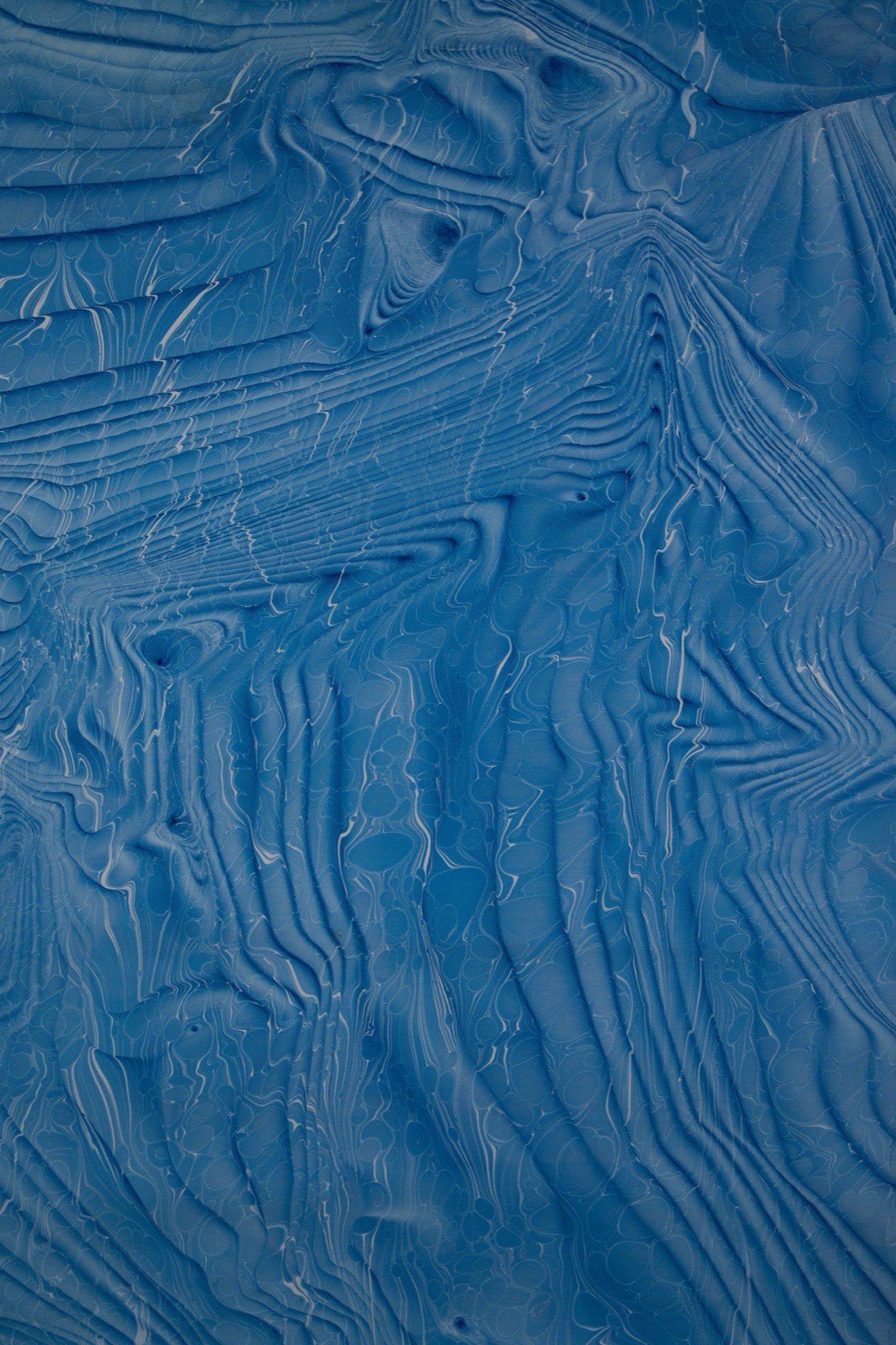 Cerulean Depths - Ebru art 2024