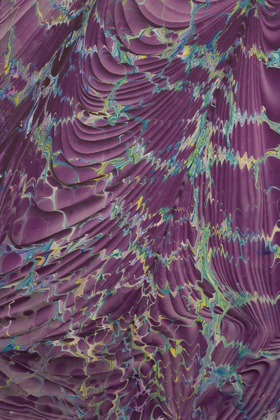 Electric Bloom - Ebru art 2025