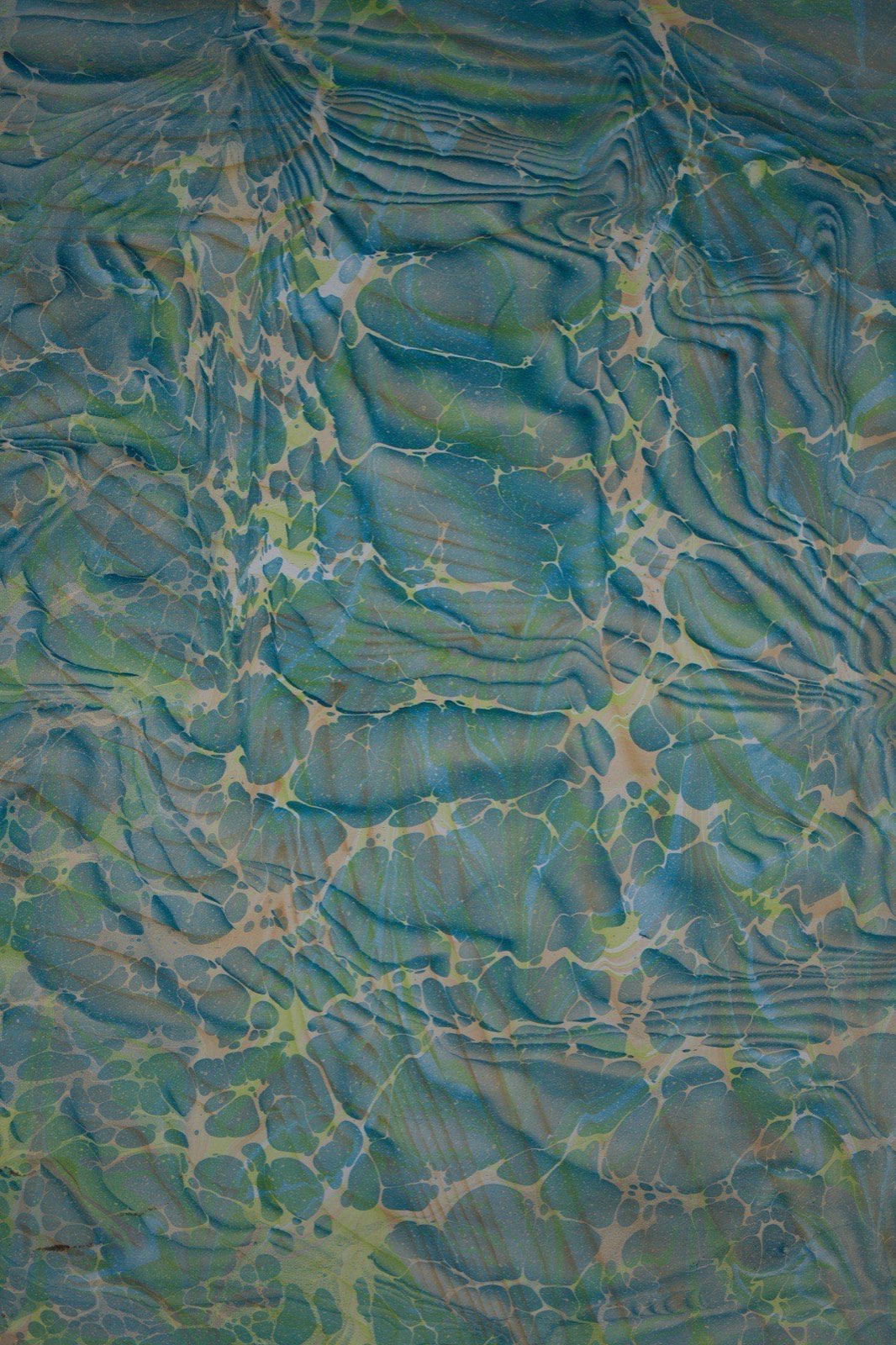 Seafoam Whisper - Ebru art 2024